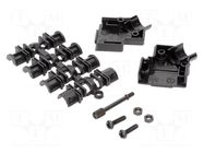Enclosure for connectors: D-Sub; D-Sub 9pin,D-Sub HD 15pin MH CONNECTORS