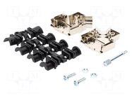 Enclosure for connectors: D-Sub; D-Sub 9pin,D-Sub HD 15pin MH CONNECTORS