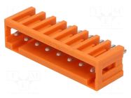 Connector: pluggable terminal block; socket; male; 10A; PIN: 8 WAGO