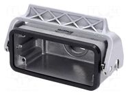 Enclosure for connectors: HDC; size 16B; for cable; Han® HMC HARTING