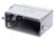 Enclosure for connectors: HDC; size 16B; for cable; Han® HMC HARTING