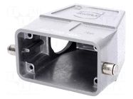 Enclosure: for HDC connectors; Han® HMC; size 10B; for cable HARTING