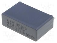 Capacitor: polypropylene; X2; R46; 1uF; 32x11x20mm; THT; ±10% KEMET