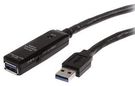USB CABLE, 3.0 TYPE A PLUG-A RCPT, 5M