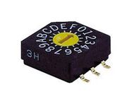 ROTARY CODE SWITCH, BCH, 0.1A, 5VDC, SMD