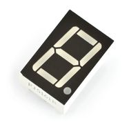 Eight-segment display x1 - 14mm red - common anode