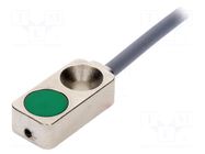 Sensor: inductive; OUT: PNP / NO; 0÷2mm; 10÷30VDC; 2m; IP67; 100mA BAUMER