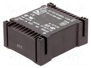 Transformer: encapsulated; 18VA; 115VACx2; 12V; 12V; 750mA; 750mA HAHN