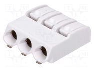 Connector: plug-in; 2060; 4mm; ways: 3; 24AWG÷18AWG; 0.2÷0.75mm2 WAGO