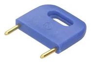 INSULATD PCB SHORTING LINK, 2POS, 12.7MM