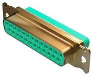 D SUB HOUSING, RCPT, 37POS, DC