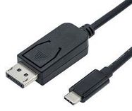 CABLE ASSY, USB 3.1 C PLUG-DP PLUG, 2M