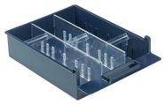 SHELF BIN DIVIDER, SMALL, BLUE