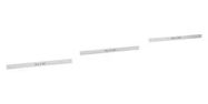 LABEL, 10MMX 125MM X 1MM, WHITE