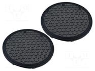 Loudspeaker grille; 155mm; Ford,Seat,VW; laguna; 2pcs. 4CARMEDIA