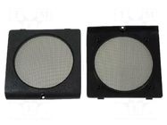 Loudspeaker grille; 130mm; VW; VW Golf II 1983->1992,VW Jetta ACV