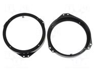 Speaker frame; 165mm; Honda,Opel; Honda Jazz 2002->2008; 2pcs. 4CARMEDIA