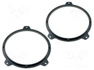 Speaker frame; 165mm; BMW; BMW 3 (E46) 1999->; BMW 3 front doors ACV