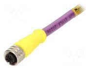 Connector: M12; plug; female; Micro-Change; PIN: 5; straight; 4A; 60V MOLEX