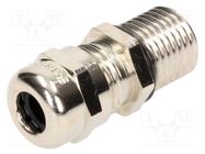 Cable gland; with long thread; PG7; IP68; brass; SKINTOP® LAPP