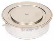 Thyristor: hockey-puck; 1.6kV; 1.2kA; Igt: 250mA; B14 (D74x26) SEMIKRON DANFOSS