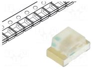 LED; green; SMD; 0805; 71÷450mcd; 2.8÷3.6VDC; 2x1.25x1.1mm; 130° LITEON