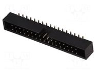 Connector: IDC; socket; male; PIN: 34; vertical; SMT; 2mm; 2x17 CONNFLY
