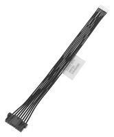 CABLE ASSY, 8P RCPT-FREE END, 300MM