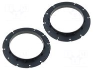 Speaker frame; 165mm; Citroën; Citroën C3 2008->; 2pcs. COMPOTECH