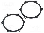 Speaker frame; 165mm; Seat; Seat Ibiza 2008->; 2pcs. PER.PIC.