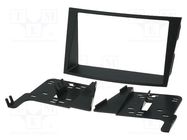 Radio frame; Subaru; 2 DIN; black METRA