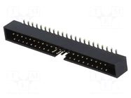 Connector: IDC; socket; male; PIN: 44; vertical; SMT; 2mm; 2x22 CONNFLY