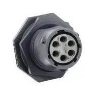 CIRCULAR CONN, RCPT, 6POS, CRIMP