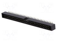 Connector: IDC; socket; male; PIN: 64; vertical; SMT; 2mm; 2x32 CONNFLY