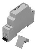 ENCLOSURE, PC, DIN RAIL, LIGHT GREY