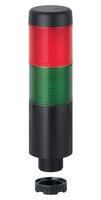 SIGNAL TOWER, CONT, 12V, GREEN/RED, 80DB