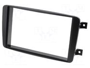Radio frame; Mercedes; 2 DIN; black ACV