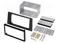 Radio frame; Ford; 2 DIN; anthracite ACV