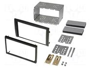 Radio frame; Škoda; 2 DIN; black ACV