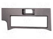 Radio frame; Nissan; 1 DIN; anthracite ACV