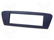 Radio frame; Renault; 1 DIN; dark grey ACV