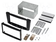 Radio frame; Toyota; 2 DIN; black ACV