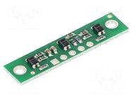Sensor: distance; reflective; 5VDC; Ch: 3; 32x8mm; Analog.out: 3 POLOLU
