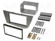 Radio frame; Seat; 2 DIN; anthracite ACV