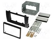 Radio frame; Suzuki; 2 DIN; black ACV