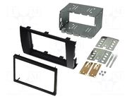Radio frame; Suzuki; 2 DIN; black ACV