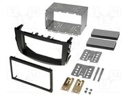 Radio frame; Toyota; 2 DIN; black ACV