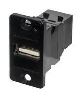 USB ADAPTER, 2.0 TYPE A RCPT-B RCPT