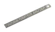 RULER, STAINLESS STEEL, 6", 500PC