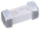 SMD FUSE, FAST ACTING, 1.25A, 350VAC